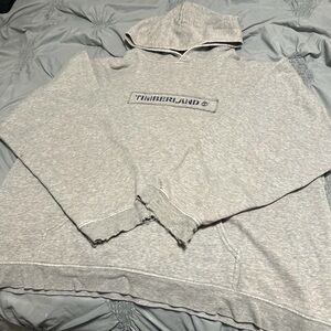 Timberland Light Gray Pullover Hoodie